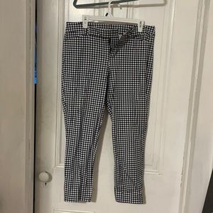 Checkered Old Navy Pixie pants